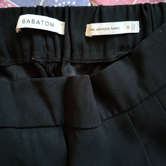 BABATON Black Women's Dress Pants Size 0 - Picture 4 of 4